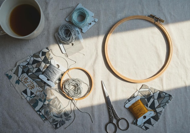 zestawy materiałów do haftu